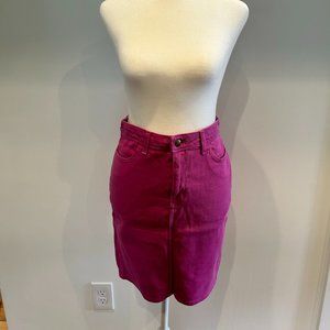 American Apparel Denim Skirt